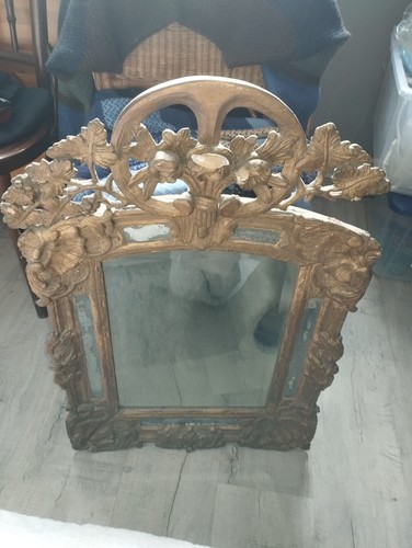 Miroir très ancien complet - très,