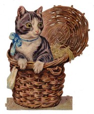 Chromo Decoupis Chat 14 cm