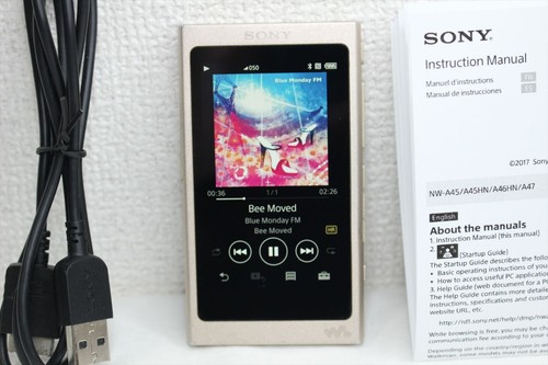 Sony a45 pâle walkman - sony, nw-a45