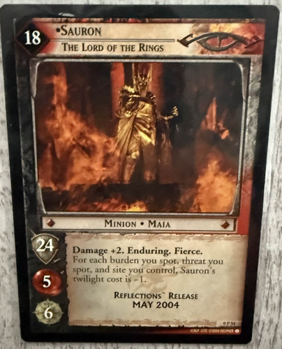 Lotr tcg sauron - lotr, lord