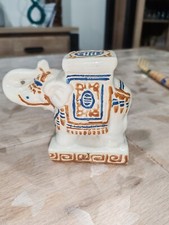 Ancien Vintage Eléphant Porte