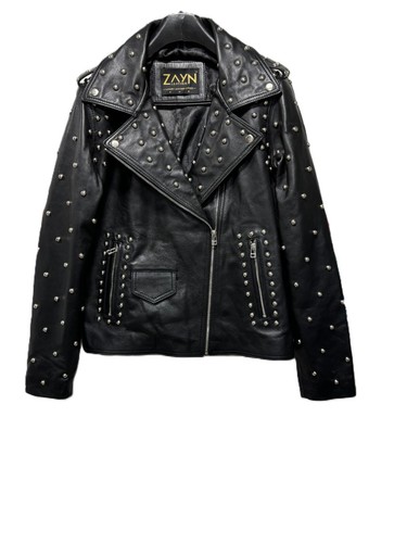Veste cuir cloutée pour - cloutée,