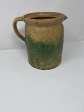 Ancien Pot À Lait Moucheté