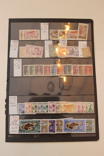 Lot de timbres colonies - 29-,