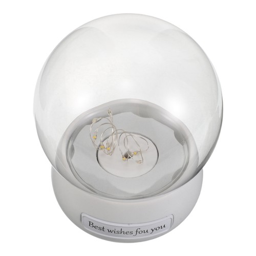 Boule cristal fleur - boule, de