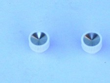 59 1959 Ford Fairlane Radio Bouton avec / Argenté Insert Neuf