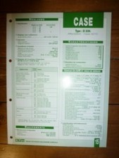 D239 - Fiche Technique Case IH