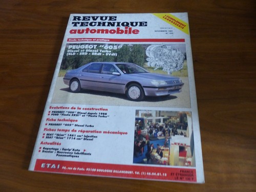 Revue technique automobile rta - revue,