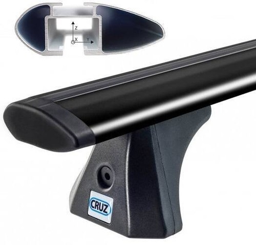 Barres toit noir airo pour - barres,