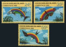 Cocos Isls 122-124,MNH.Michel