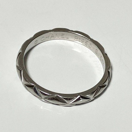 Authentique bague platine - authentique, en