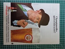 1328 belle Publicité circa 1960 bière Champigneulles