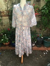 Robe gris rose tissu - ,