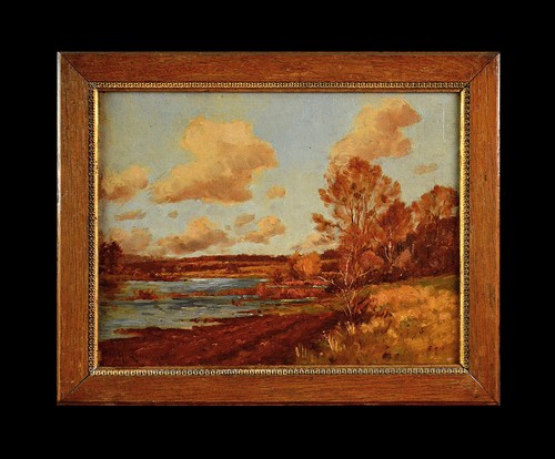 Tableau ancien henri linguet - tableau, ancien,