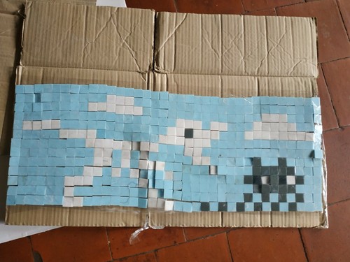 Kit mosaïque space invader - kit,