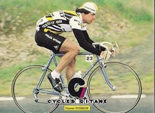 CYCLISME carte cycliste PASCAL POISSON équipe RENAULT elf GITANE 1981