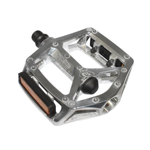 Pedale bmx alu argent - , 9/16''