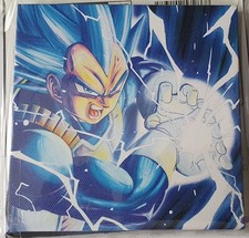Dragon Ball Z DBZ Ichiban Kuji Ultimate Variation Art Board Canvas #Vegeta SSJB