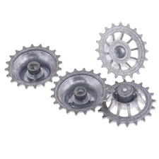 Lot de 4 roues motrices RC de