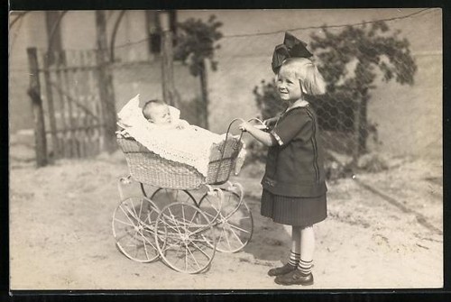 Carte postale photo fille