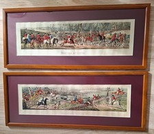 Paire de gravures anglaises