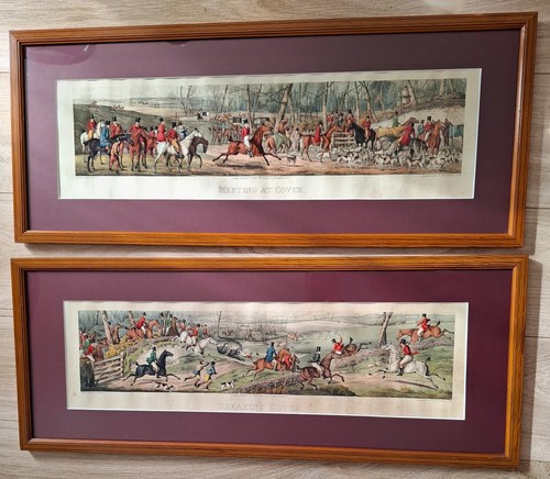 Paire gravures anglaises - gravures,