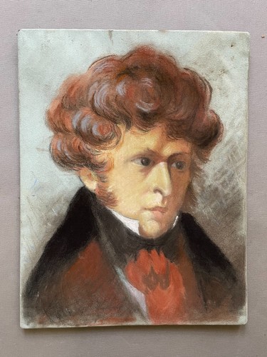 Portrait dessin pastel - portrait,,