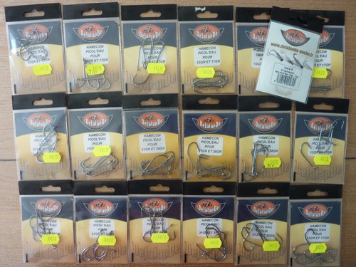 Lot paquets hameçon picol - ,