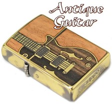 Briquet Zippo ancien guitare
