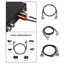 Câble audio auxiliaire 2 RCA