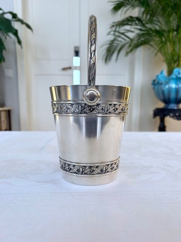 Seau glace métal - glace, en