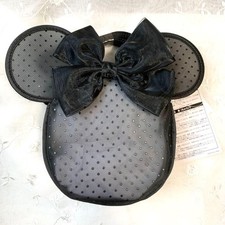 Bandeau ruban transparent noir