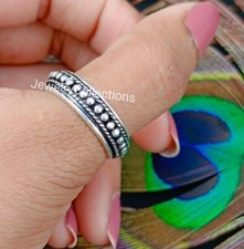 Bague toupie en argent