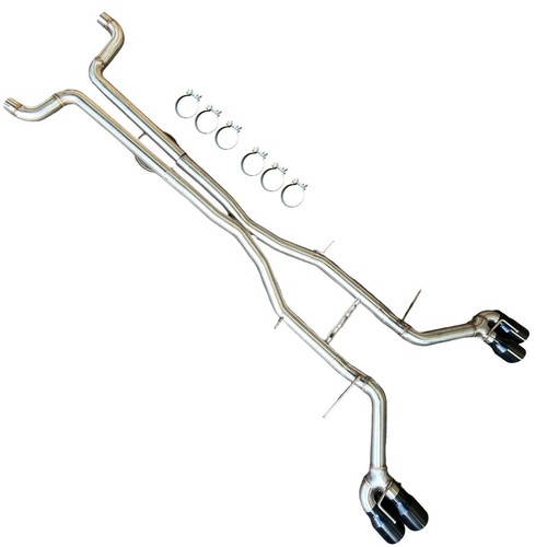 échappement catback inox voie - inox,