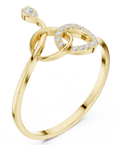 Bague minimaliste ronde