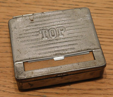 vintage boitier Boite à rouler TABAC de cigarettes roulées TOP tabatière MACHINE