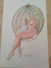 Dessin original bd - William