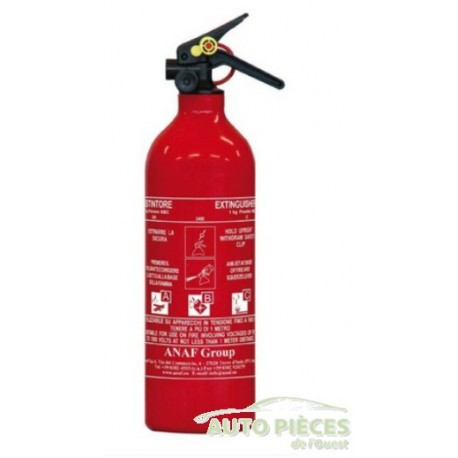 Extincteur poudre anaf - poudre, abc