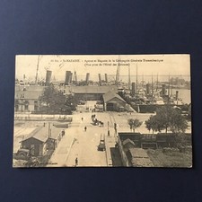 CPA 44 St Nazaire 1913 Agence et Magasin CGT Compagnie Transatlantique