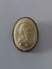  Ancienne BROCHE CAMÉE en