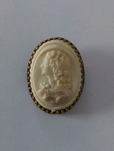 Ancienne broche camée - ancienne, en