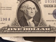 Billet 1 dollar série