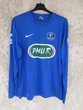 Maillot porté n°14 COUPE DE FRANCE NIKE bleu PMU match worn shirt L/S L