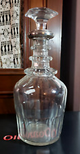 Ancienne CARAFE à VIN à cordons CRISTAL et ARGENT massif SAINT LOUIS Baccarat ?