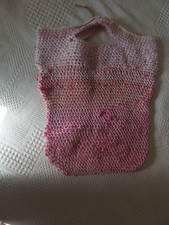 sac a course fourre tout en tissu recyclé crocheté mains