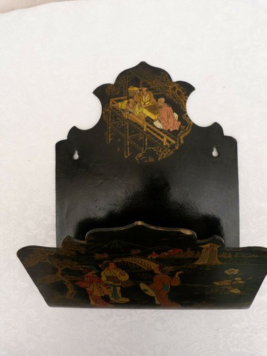 Rare ancien porte courrier - porte,