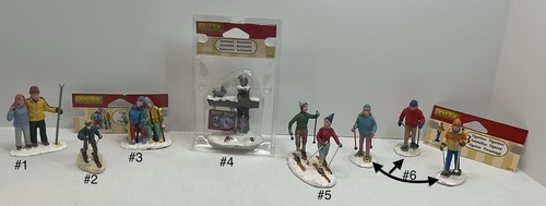 Lemax vail village figures - lemax,