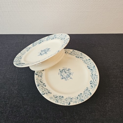 Assiettes élevées décor - Élevées,