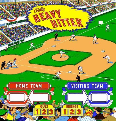 Bally heavy hitter - heavy, pinball