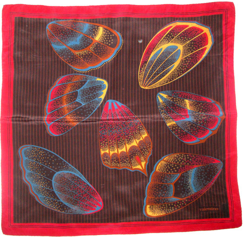 Valentino foulard soie - foulard,